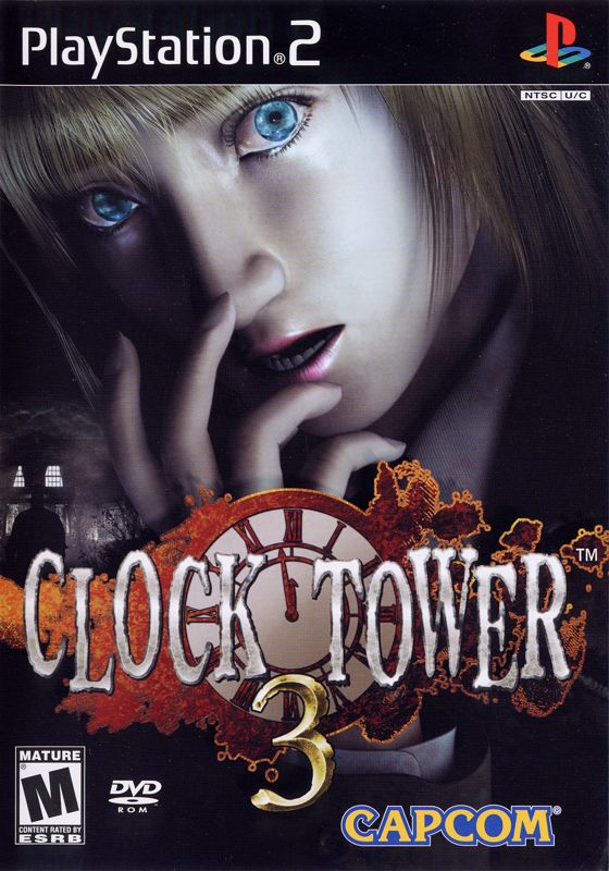 Clock Tower 3 box art for Playstation 2